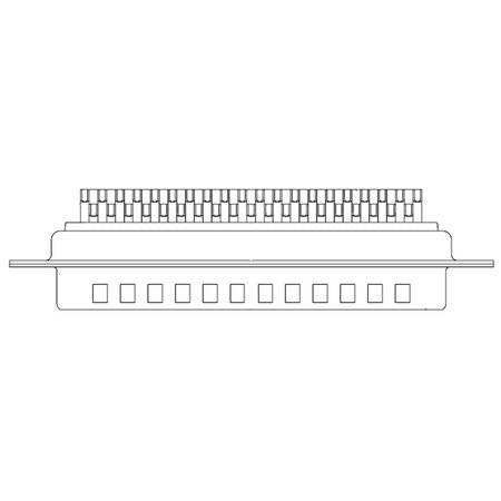 MOLEX D-Sub High Density Connectors 78P High Density Plg Solder Pot Contact 1731130066